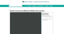 Desktop Screenshot of lovebishopswaltham.com